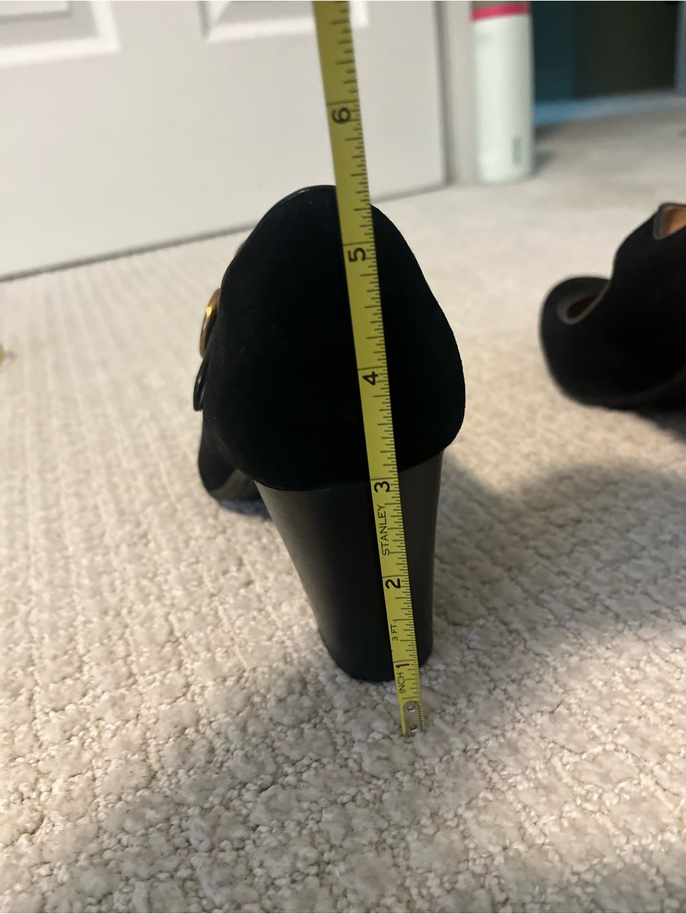 Sofft Petra Black Suede Mary Jane Shoes - Picture 10 of 10
